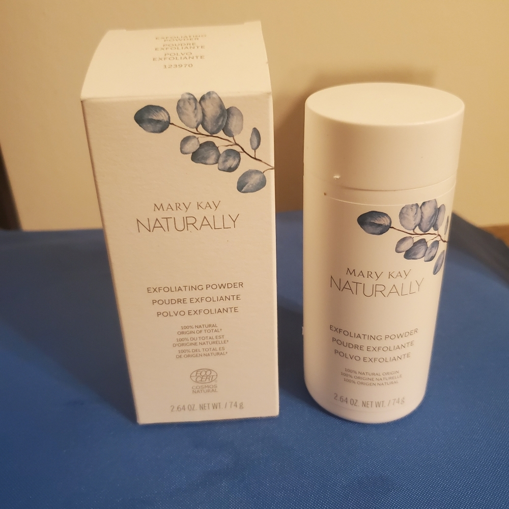 Marykay's NATURALLY exfoliating powder